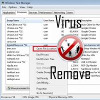 Вручную удалить JS:Miner-C Trojan из infected PC